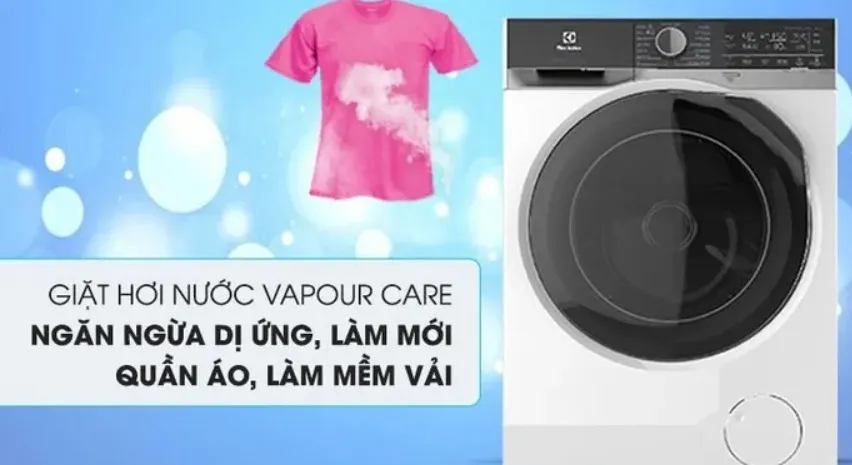 Lợi ích chức năng làm mới của máy giặt Electrolux